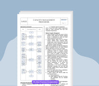 Capacity Management Process Template - IT - QMS.COM
