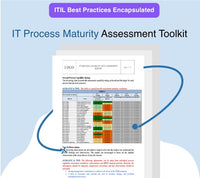 IT Process Maturity - Capability Self Assessment Toolkit - Covers 25 Essential IT Processes - IT - QMS.COM
