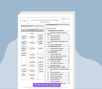 Standard Software Development Value Stream Document Template - IT - QMS.COM