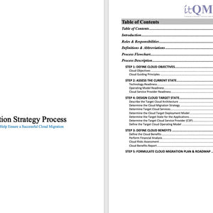 Cloud Migration Strategy Toolkit - itQMS