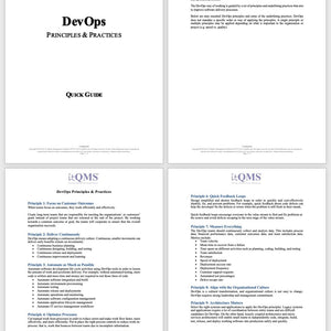 DevOps and Software Development Process Templates - itQMS - Begin Your Cloud Migration Journey