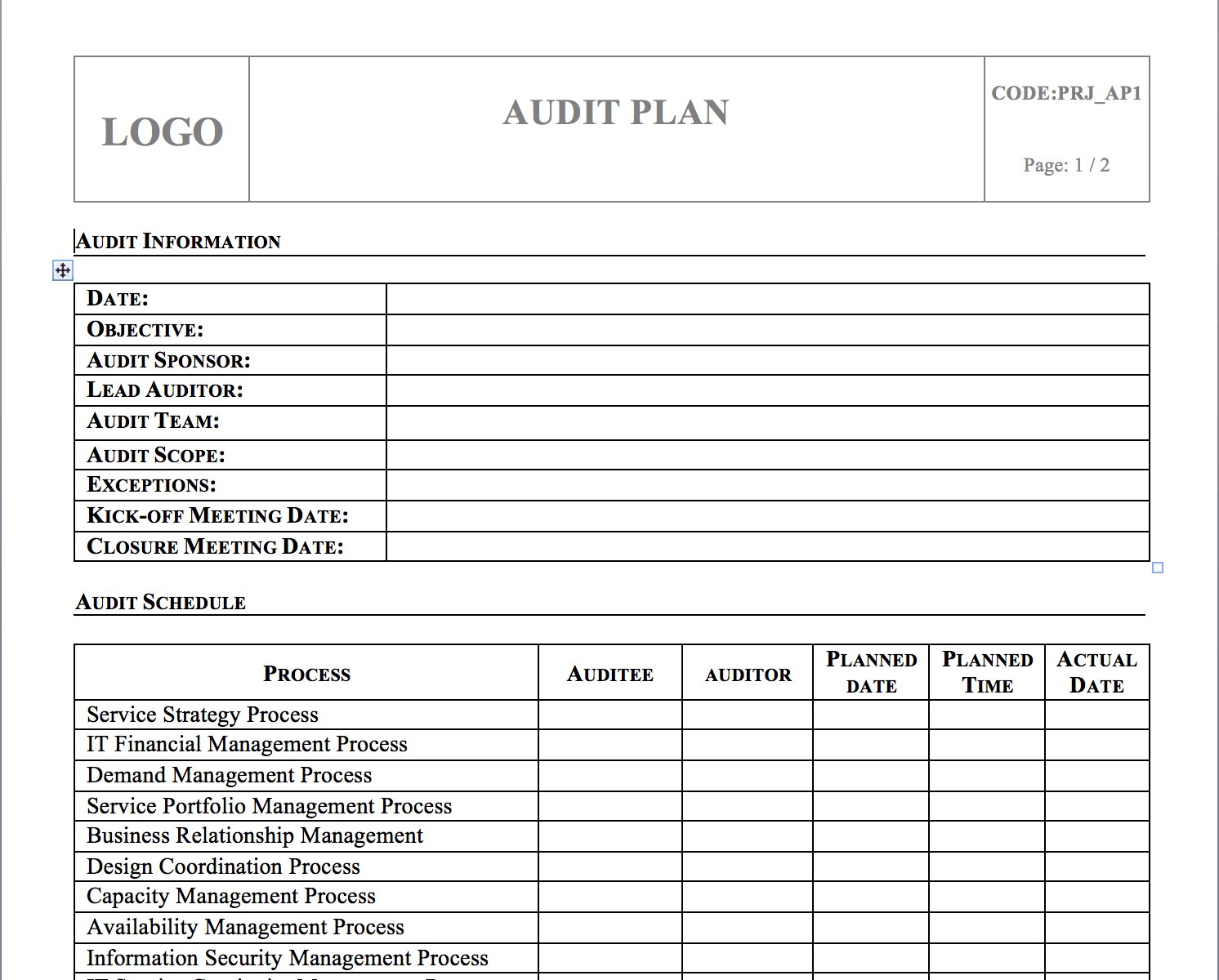IT Process Implementation Kits - Full Set Covers 25 Essential IT Processes - itQMS