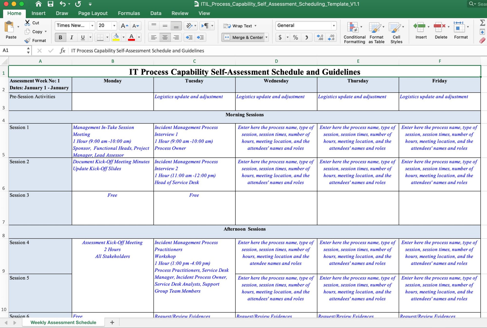 IT Process Maturity - Capability Self Assessment Toolkit - Covers 25 Essential IT Processes - itQMS